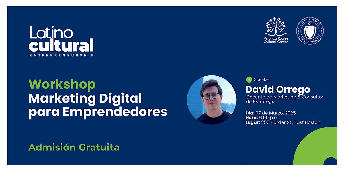 Workshop Marketing Digital  para Emprendedores