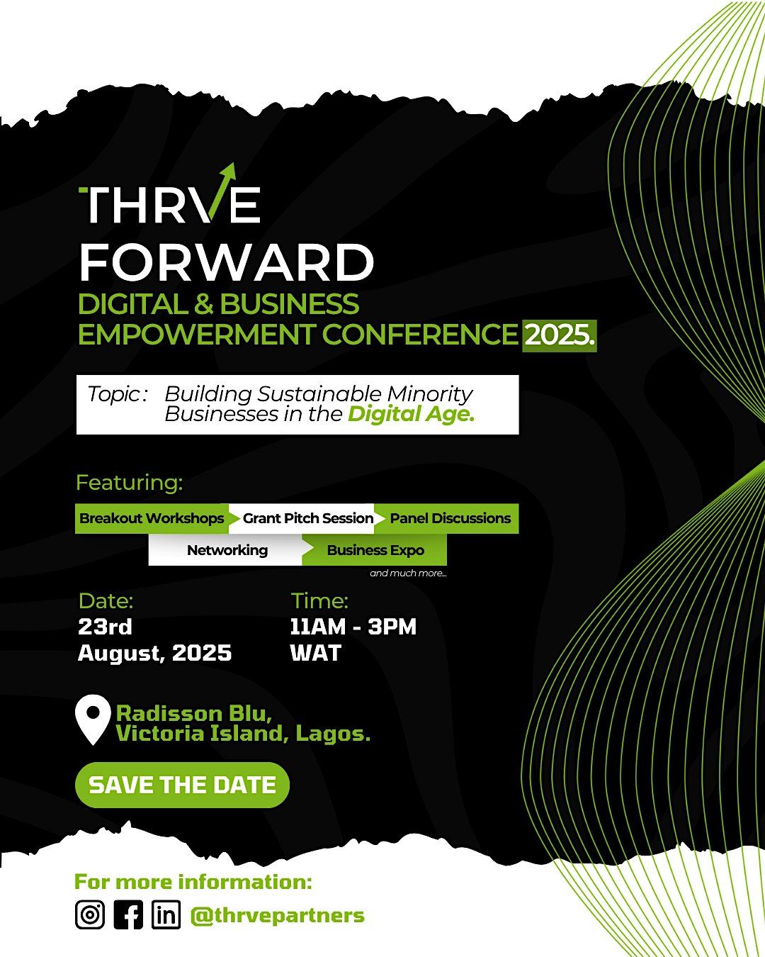 Thrve Forward: Digital & Business Empowerment Conference 2025.