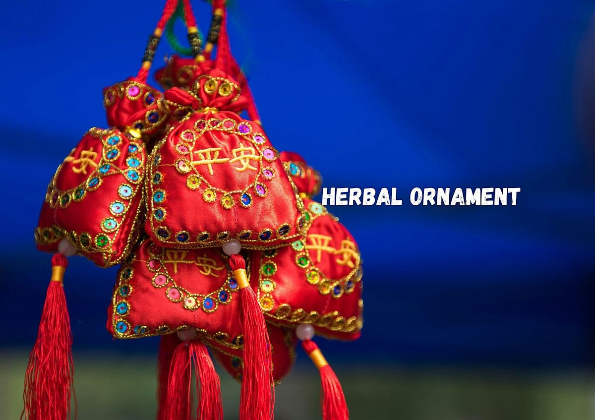 Chinese Herbal Ornament Making