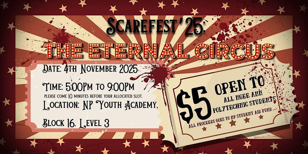 Scarefest'25: The Eternal Circus | HAUNTED HOUSE WALKTHROUGH (DAY 2)