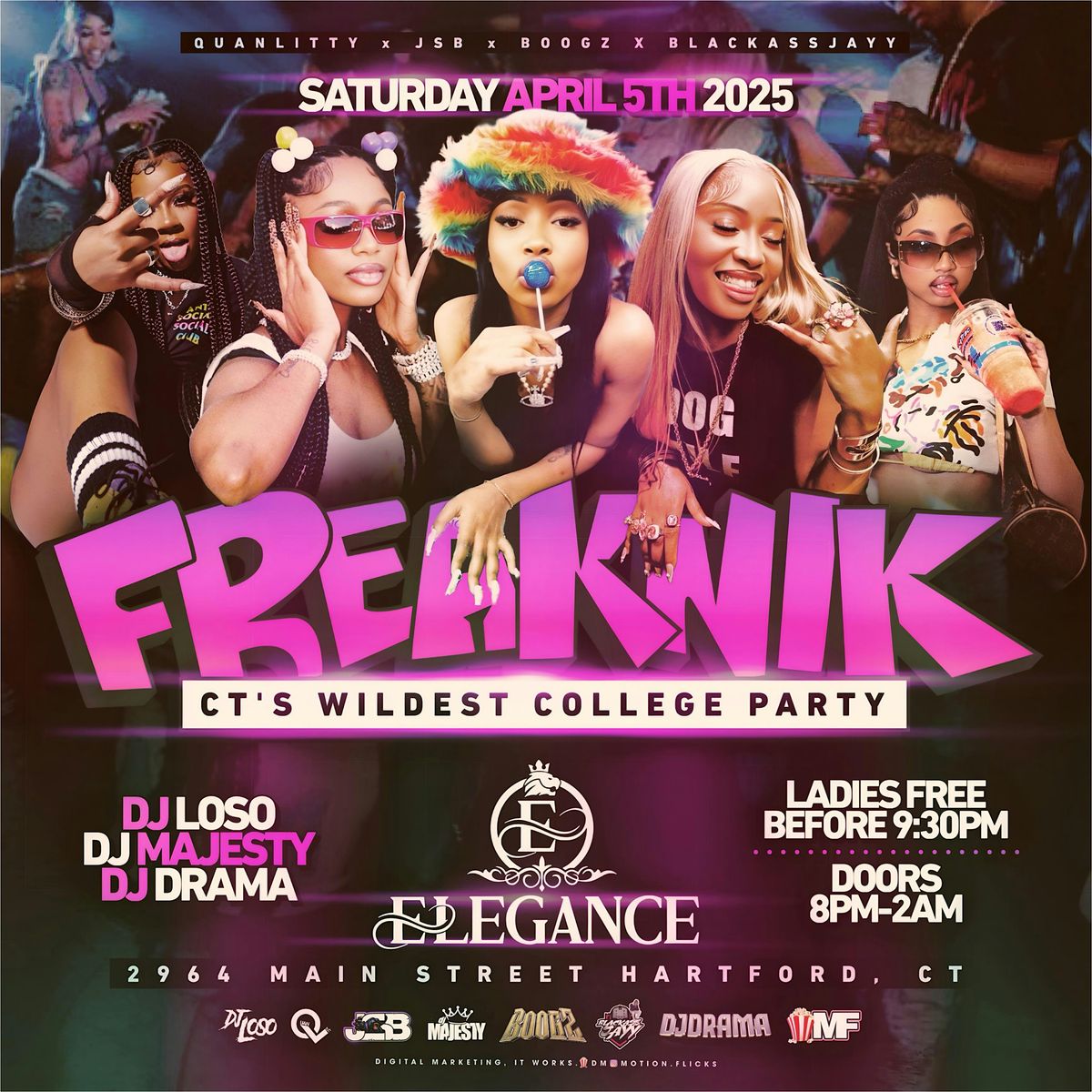 FREAKNIK 2025 *CT WILDEST COLLEGE PARTY*