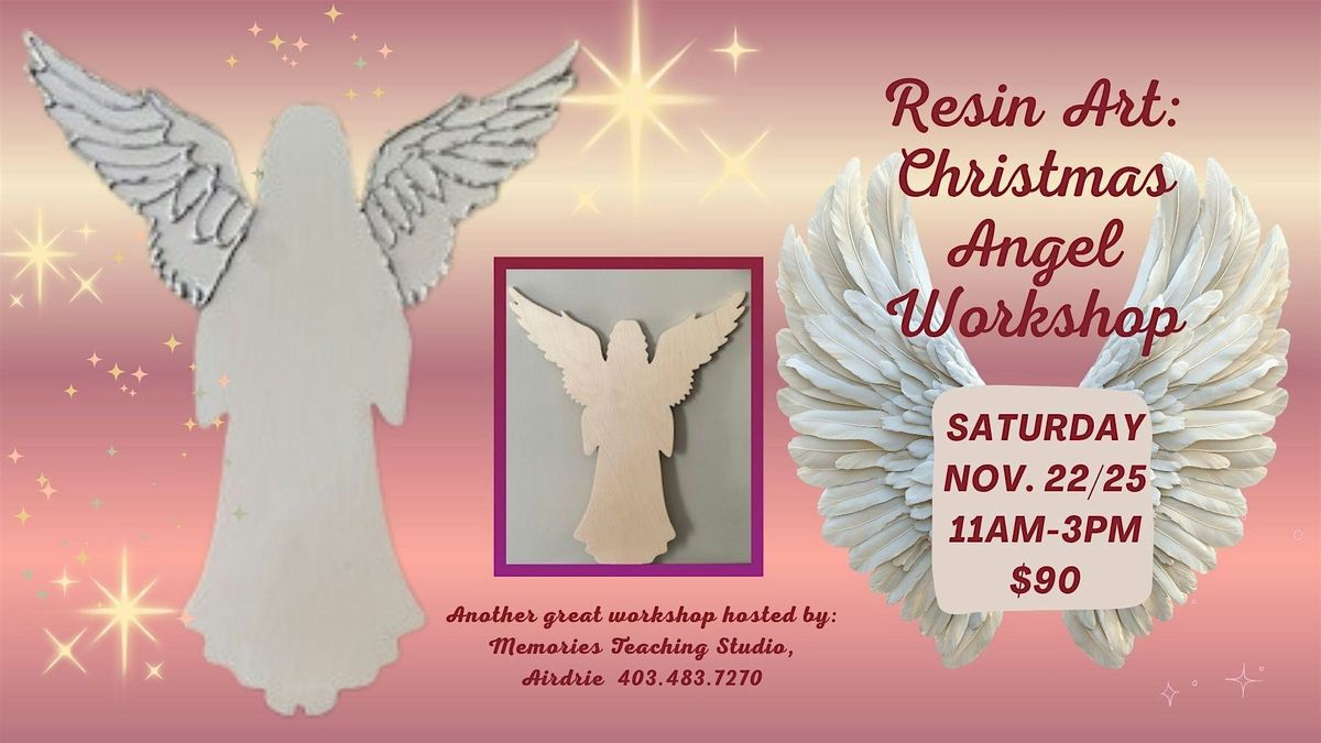 Resin Art: Christmas Angel Workshop