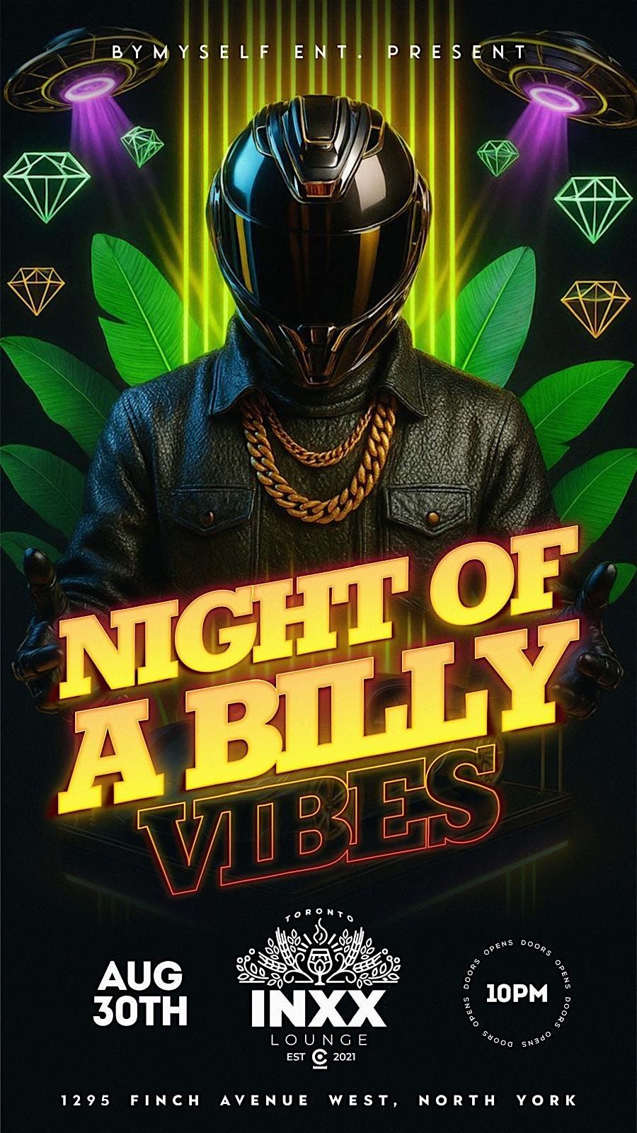 NIGHT OF A BILLY VIBES