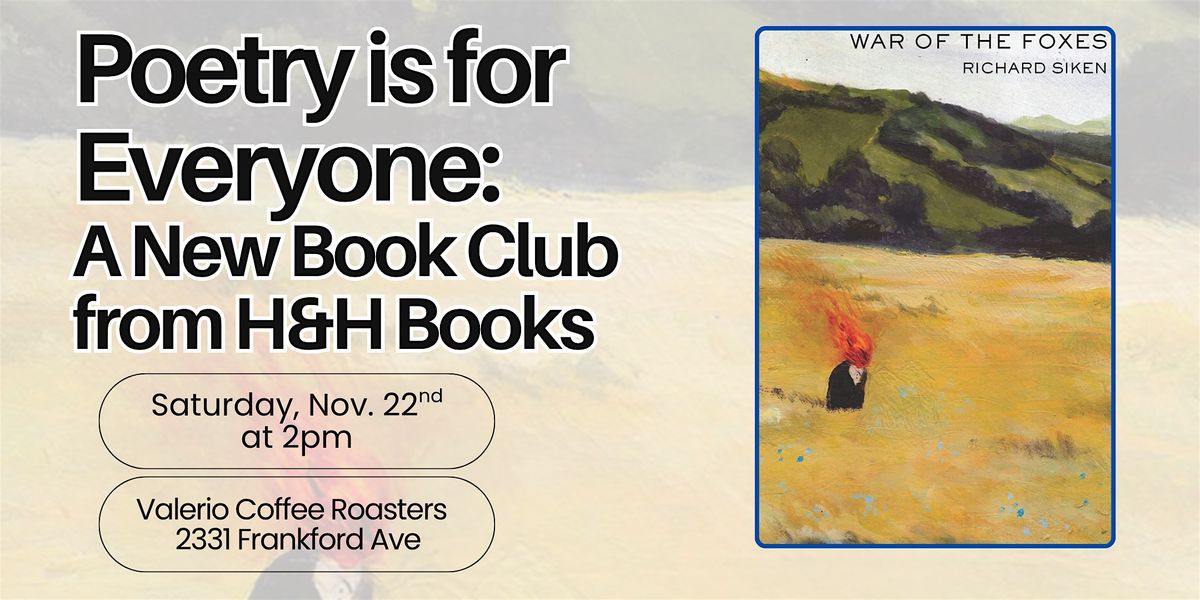 Poetry is for Everyone Book Club: November Meeting