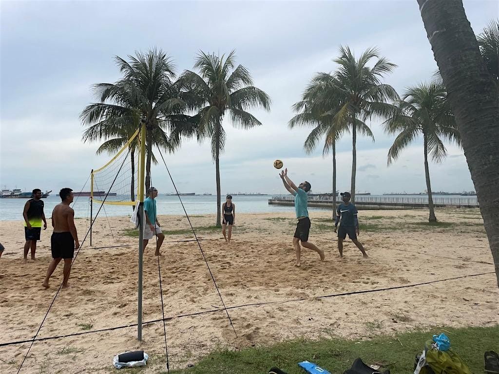 Intermediate Beach Volleyball at ECP for a great cause