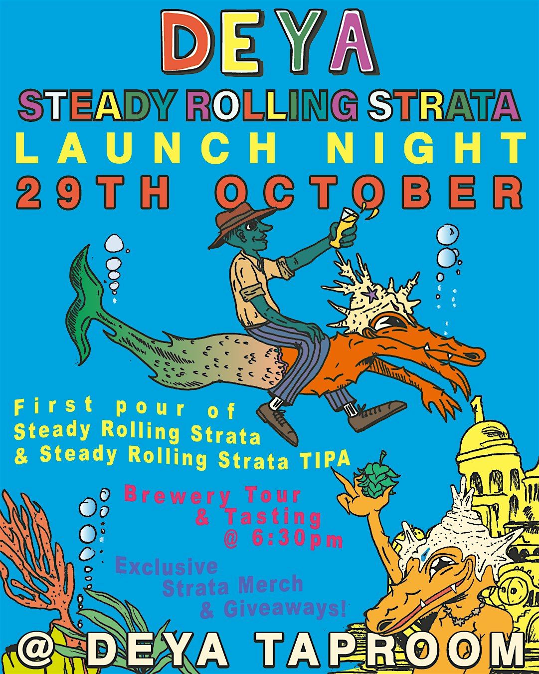 Steady Rolling Strata Brewery tour and tasting