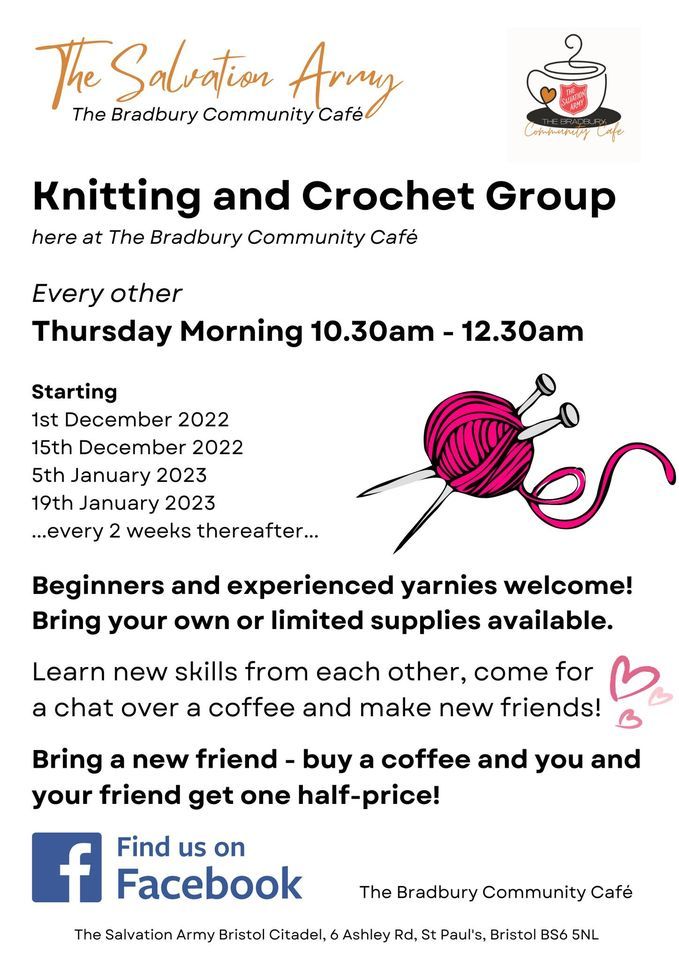 Knitting and Crochet Group