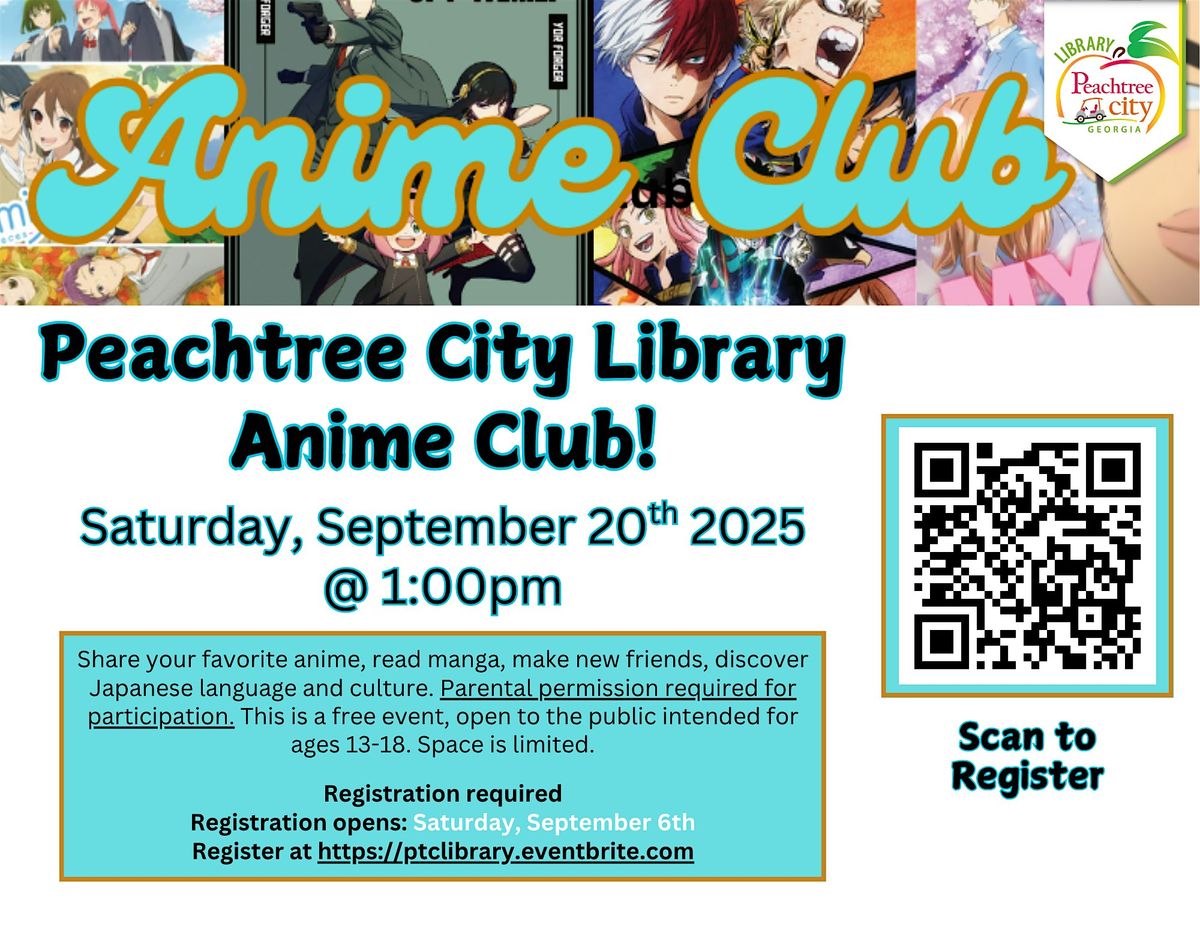 Anime Club - September 2025