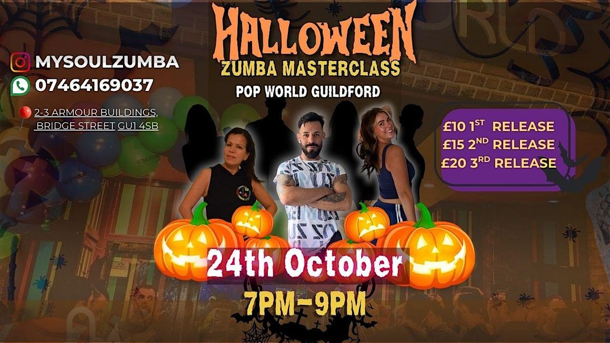 ZUMBA HALLOWEEN   2025 @ POP WORLD GUILDFORD