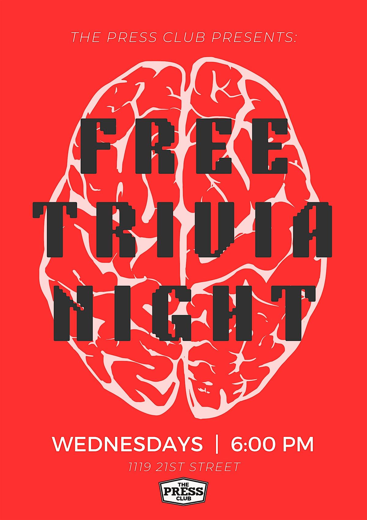 Trivia night at The Press Club!