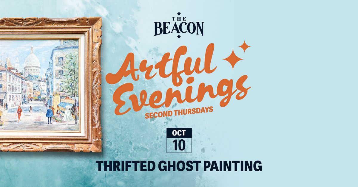 Artful Evenings: Thrifted Ghost Painting