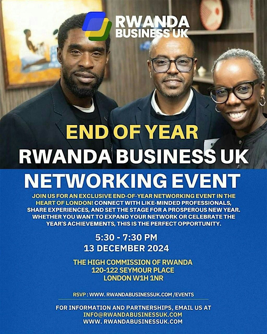 Rwanda Business UK Networking Event