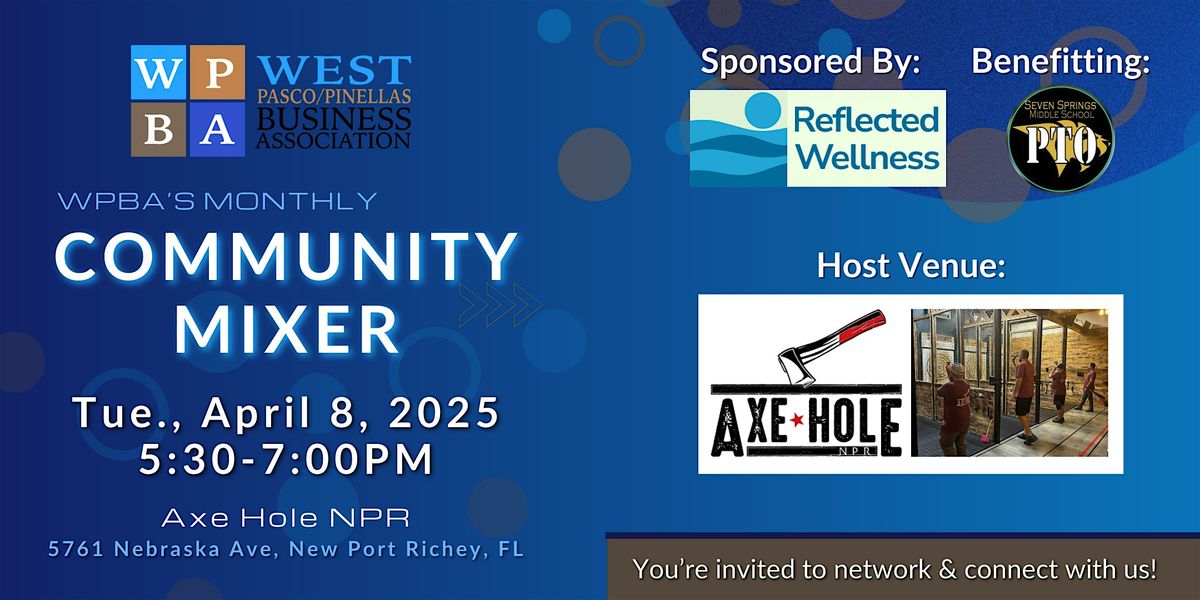 WPBA's Monthly Community Mixer - April 8th, 2025