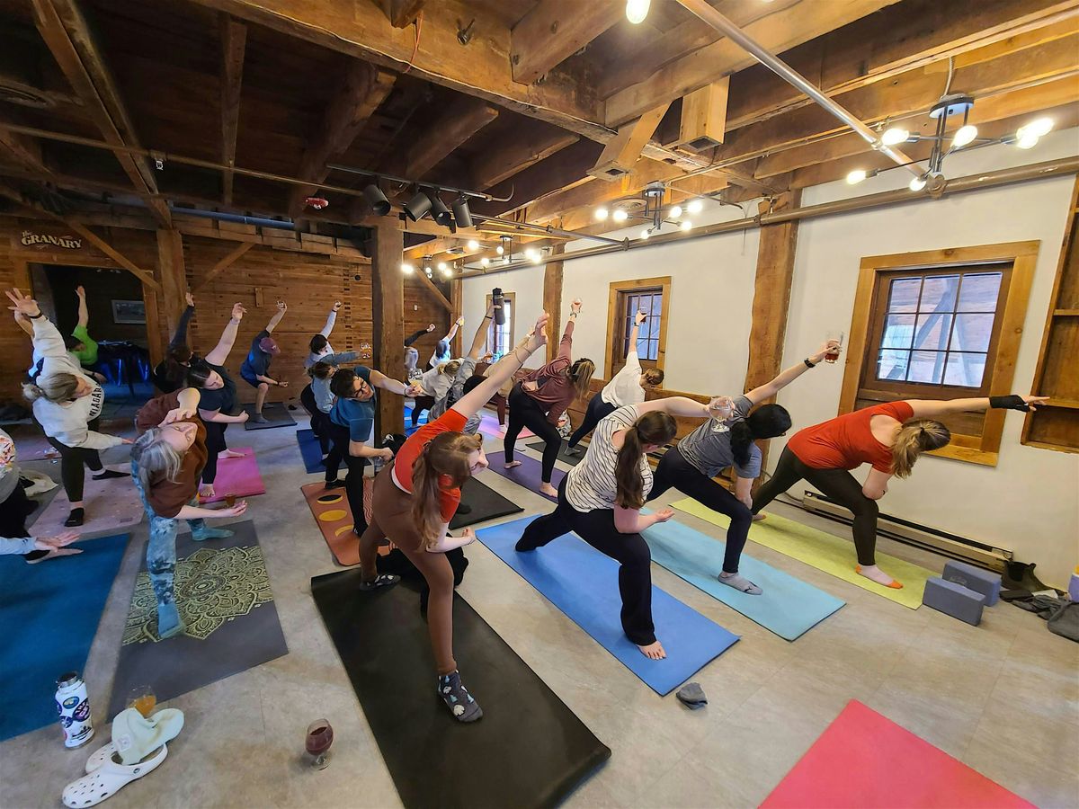 October Beer Yoga at Rising Storm Brewery - The Mill