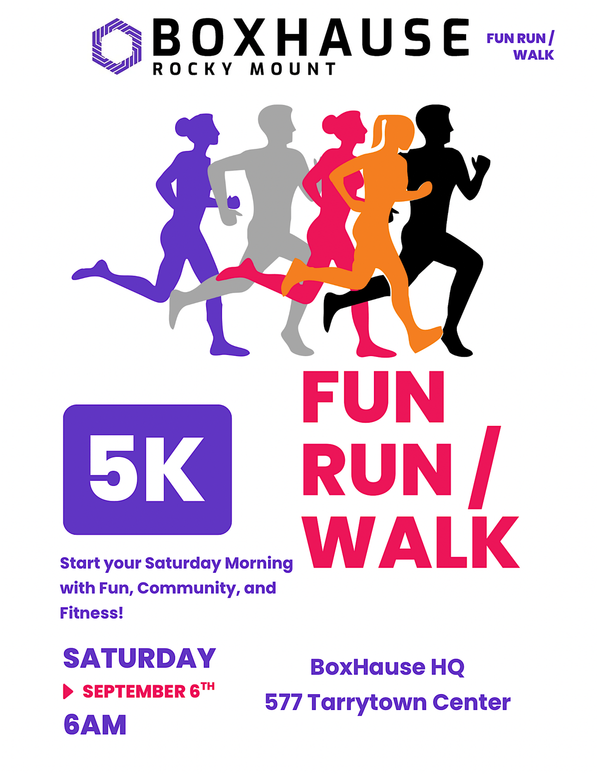 September BoxHause Monthly 5k Fun Run\/Walk at HQ