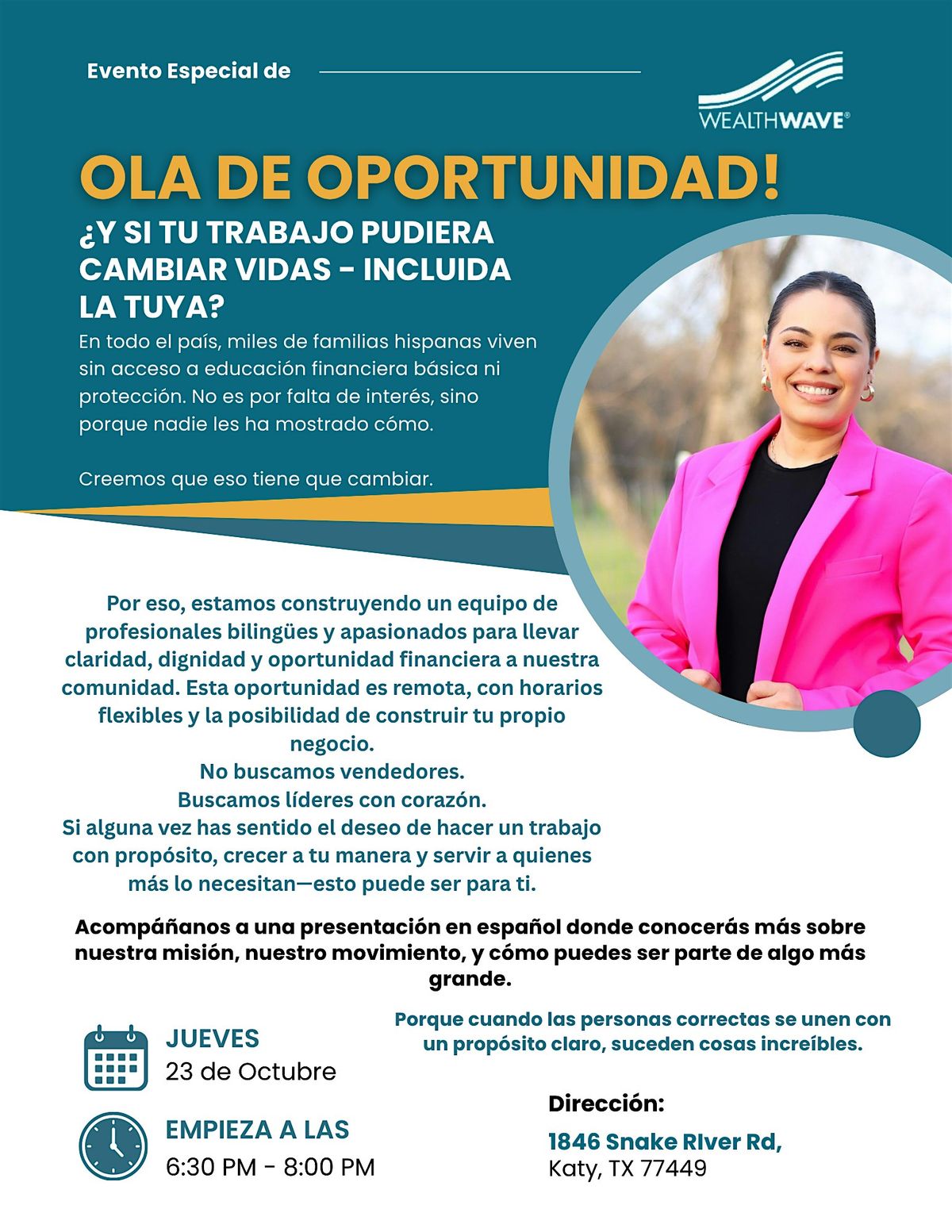 La Nueva Ola de Oportunidad!