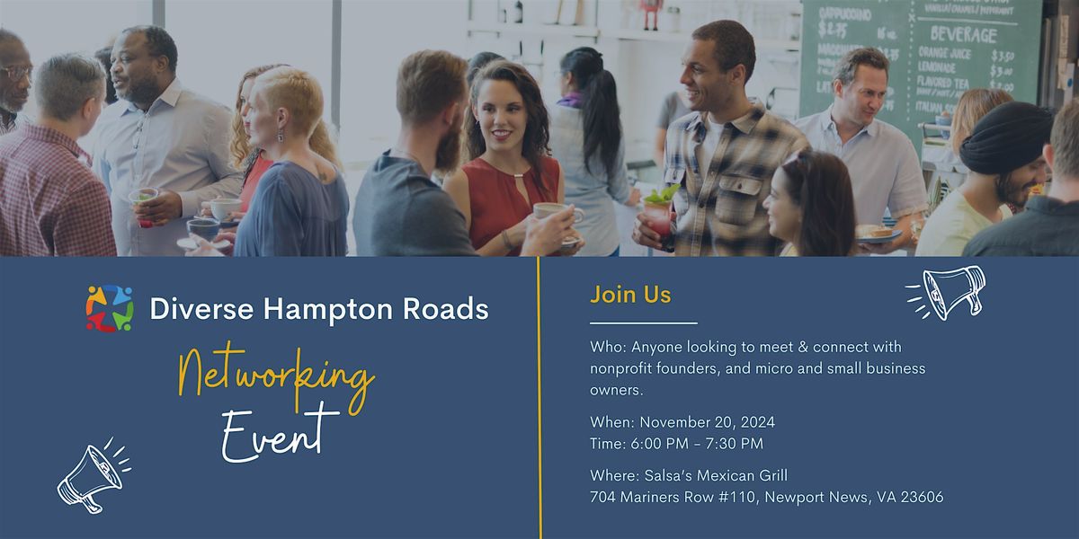 Diverse Hampton Roads Networking Event (Peninsula)