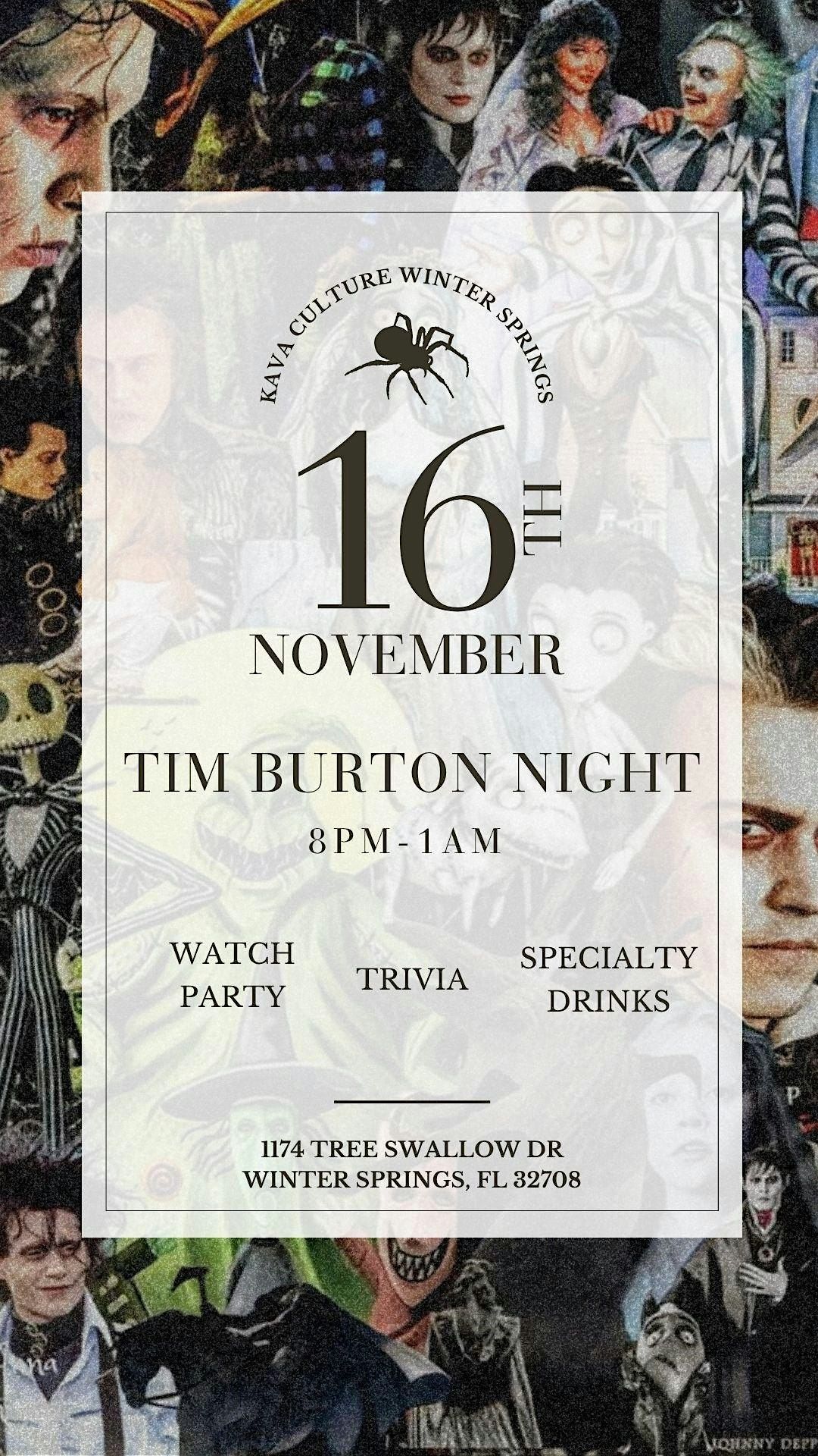 Tim Burton Night