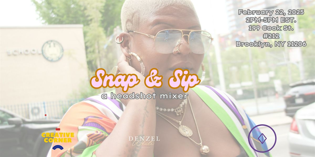 Snap & Sip: A Headshot Mixer