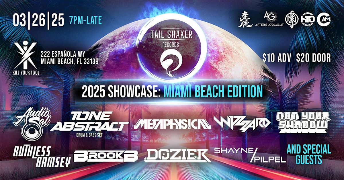 Tail Shaker Records 2025 Showcase: Miami Beach Edition