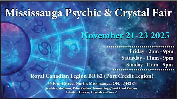 Mississauga Psychic & Crystal Fair