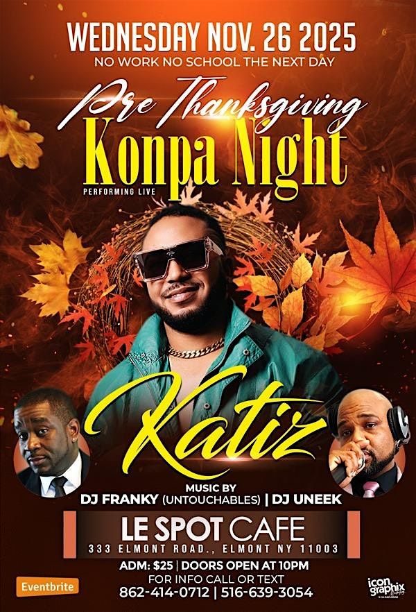 Pre-Thanksgiving Konpa Night with KATIZ