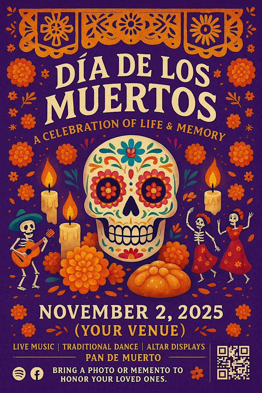 Dia De Los Muertos Spirit Of The Animals