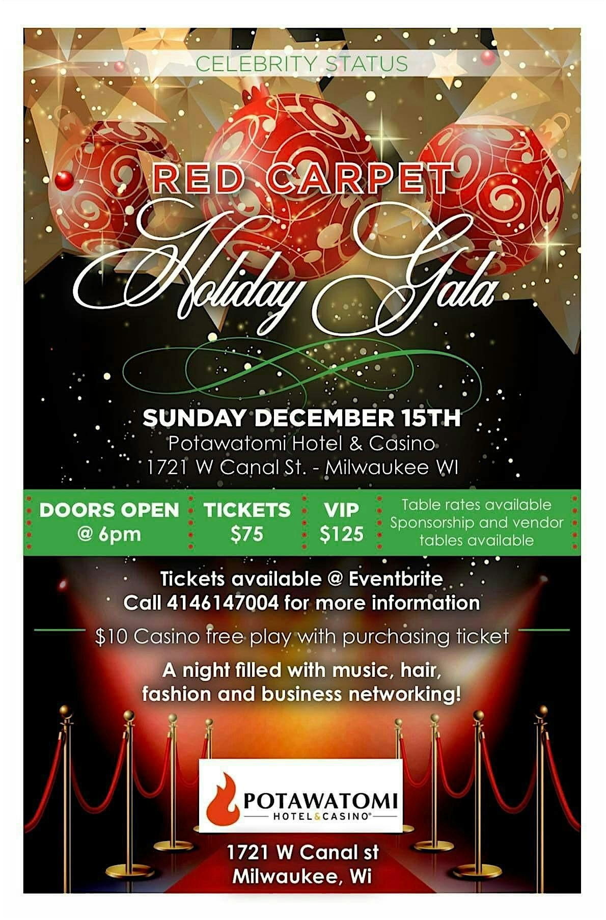 Celebrity Status Holiday Gala