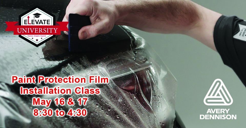 Avery Dennison Paint Protection Film Installation Class