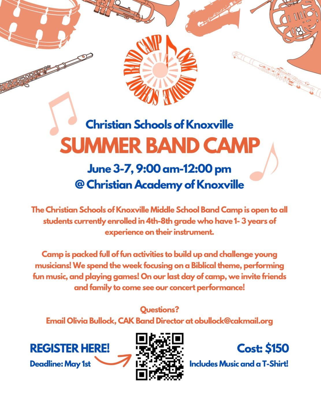CSOK Summer Band Camp! 