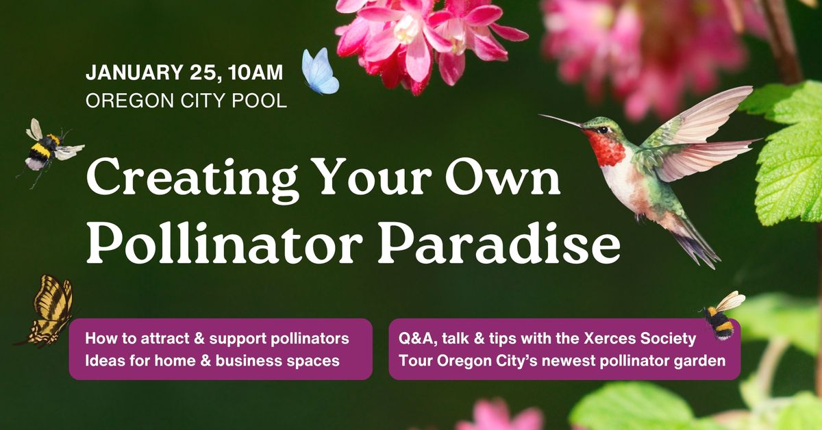 Pollinator Gardens, Native Plants, and Garden Tour with the Xerces Society