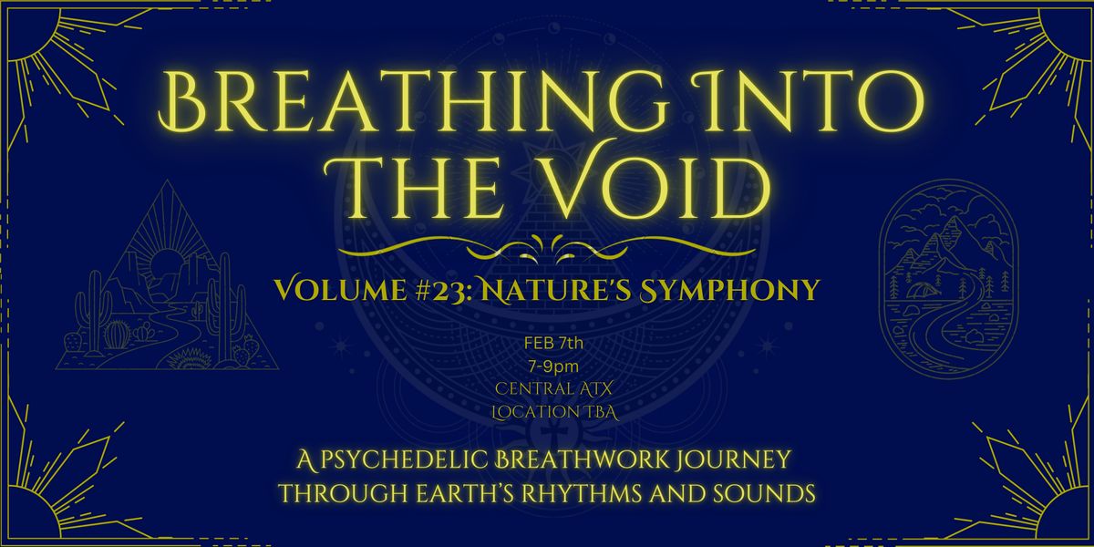 Breathing Into The Void: Nature's Symphony