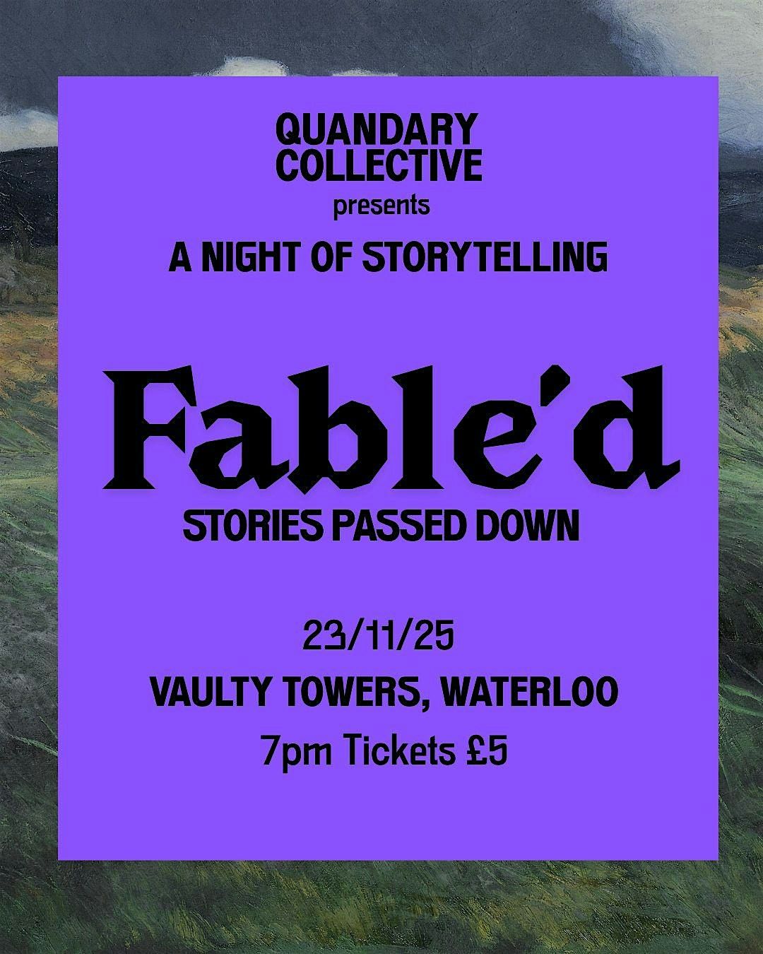 FABLE'D: stories passed down