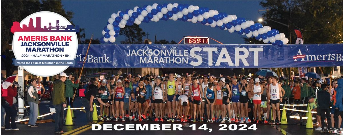 Ameris Bank Jacksonville Marathon, Half Marathon and 5k