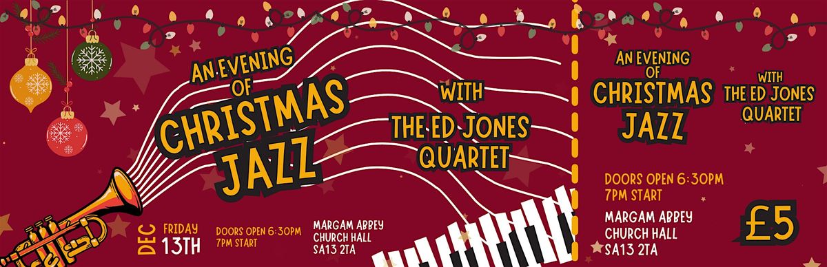 An Evening Of Christmas Jazz With The Ed Jones Quartet