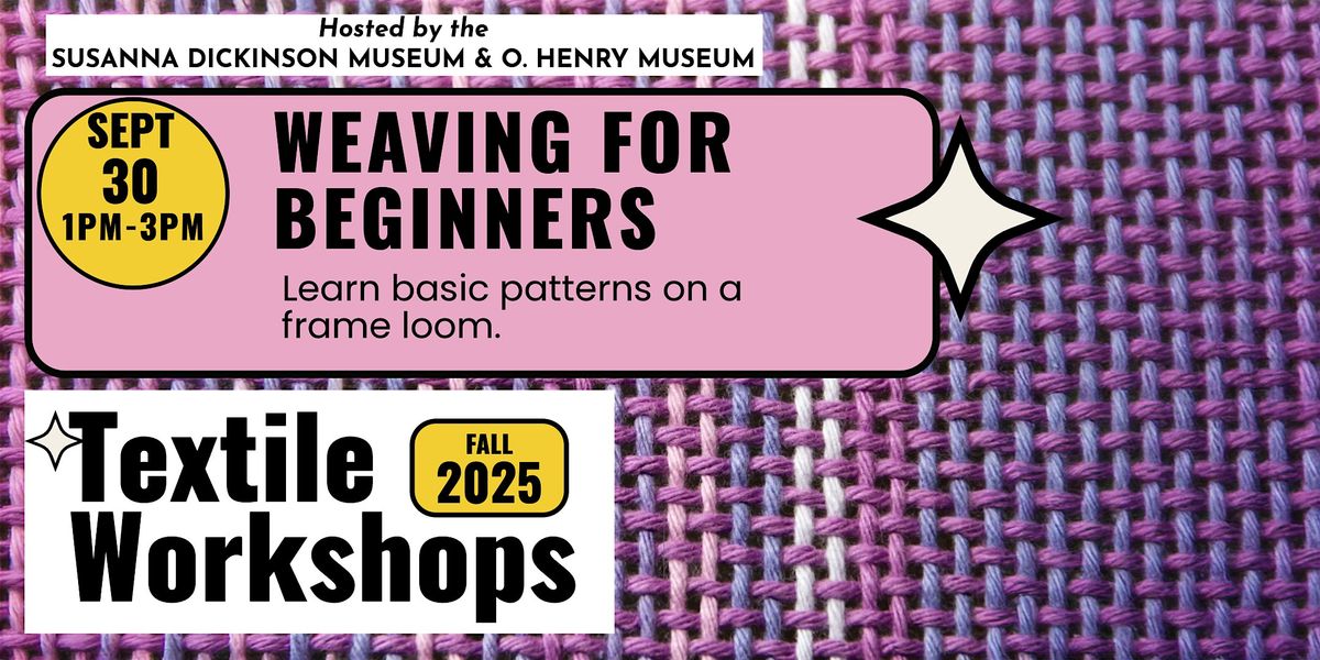 Weaving for Beginners