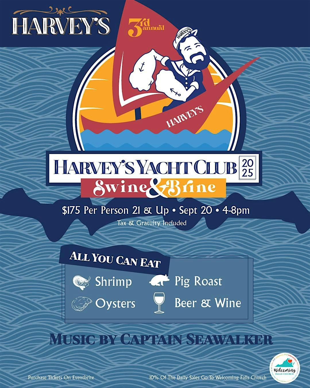 Harvey's 3rd Annual Yacht Club