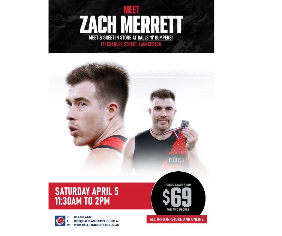 Zach Merrett In-store Meet & Greet