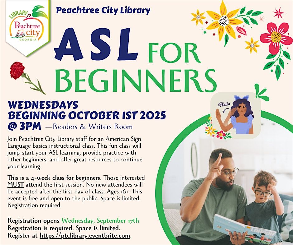 ASL for Beginners - October 2025