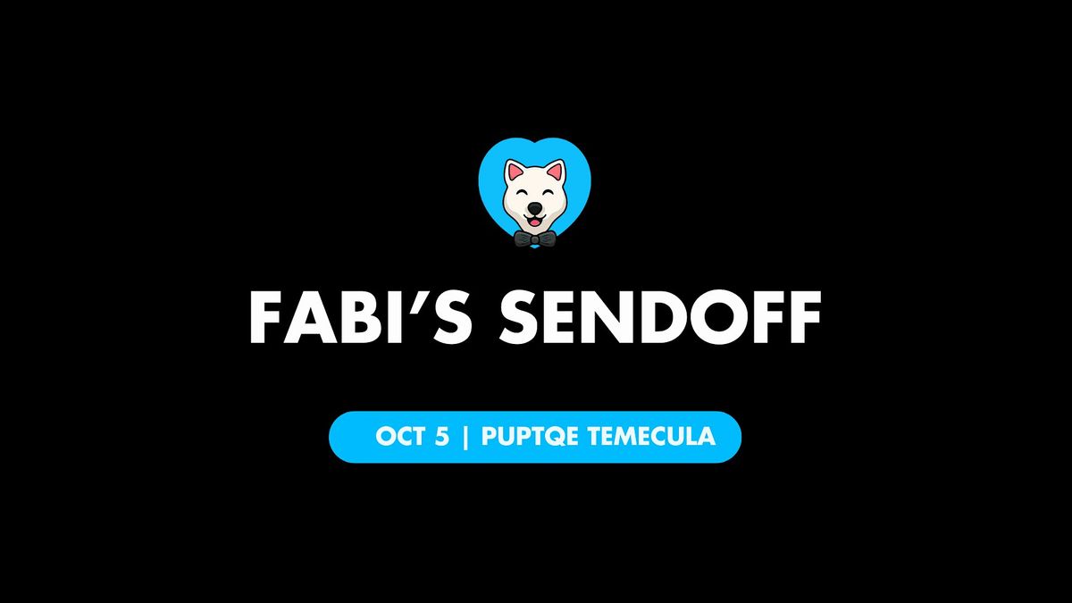 Fabi's Sendoff Celebration