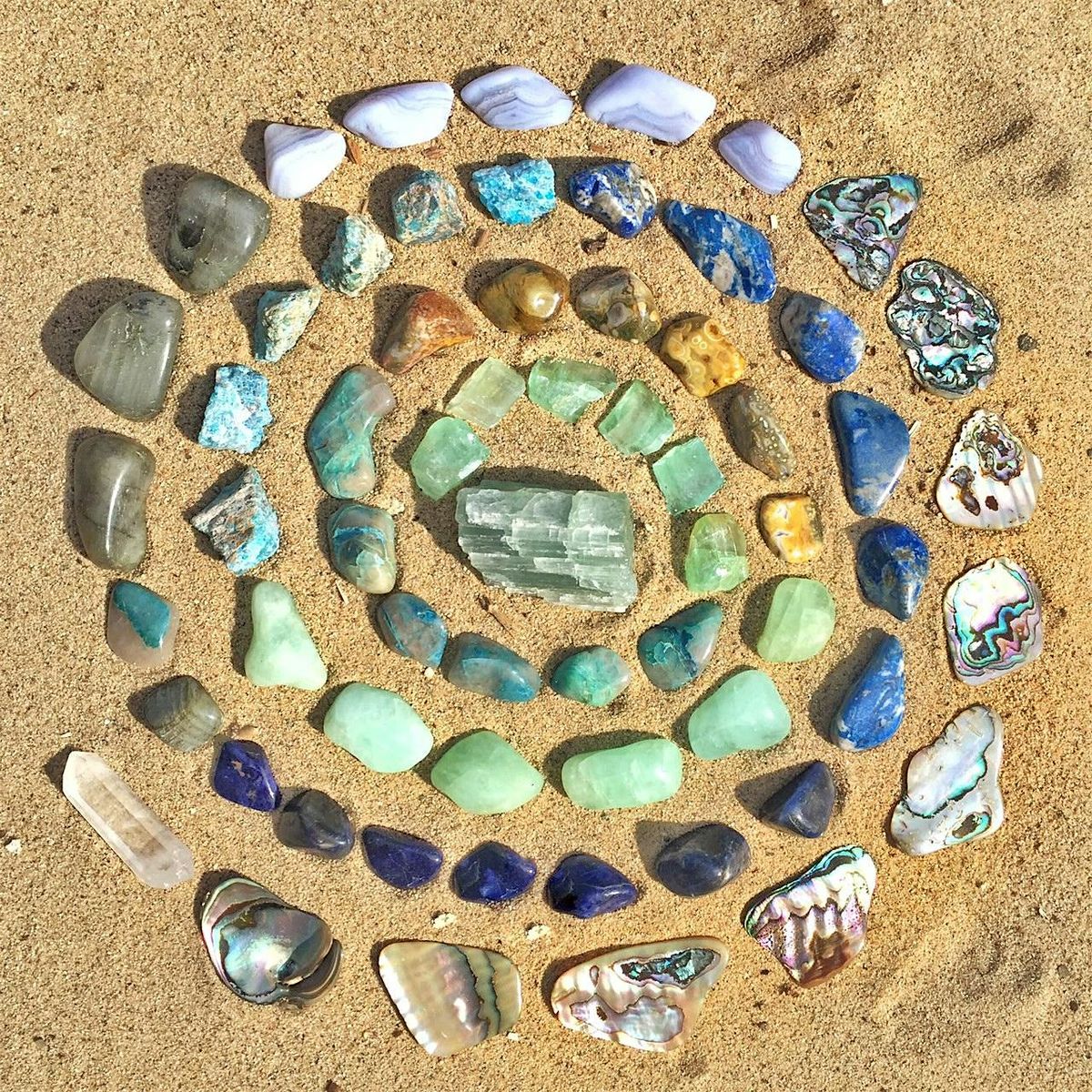 Manifestation with  Crystals