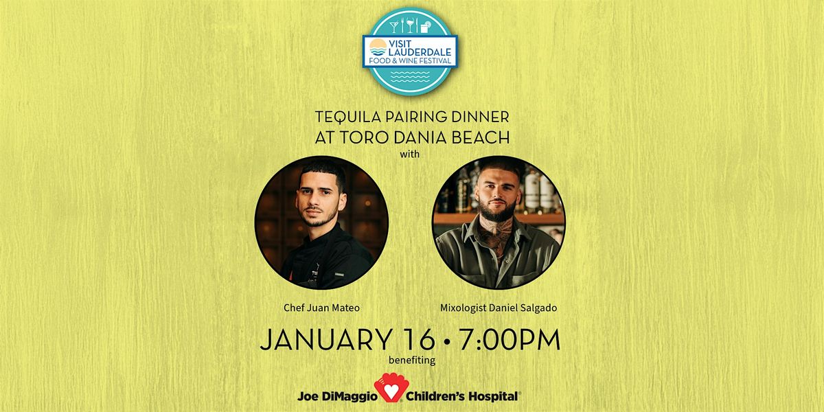 Tequila Pairing Dinner at Toro Dania Beach