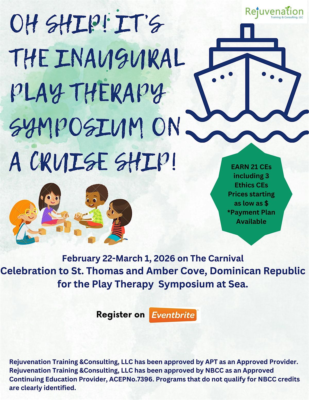 The Play Therapy Symposium at Sea