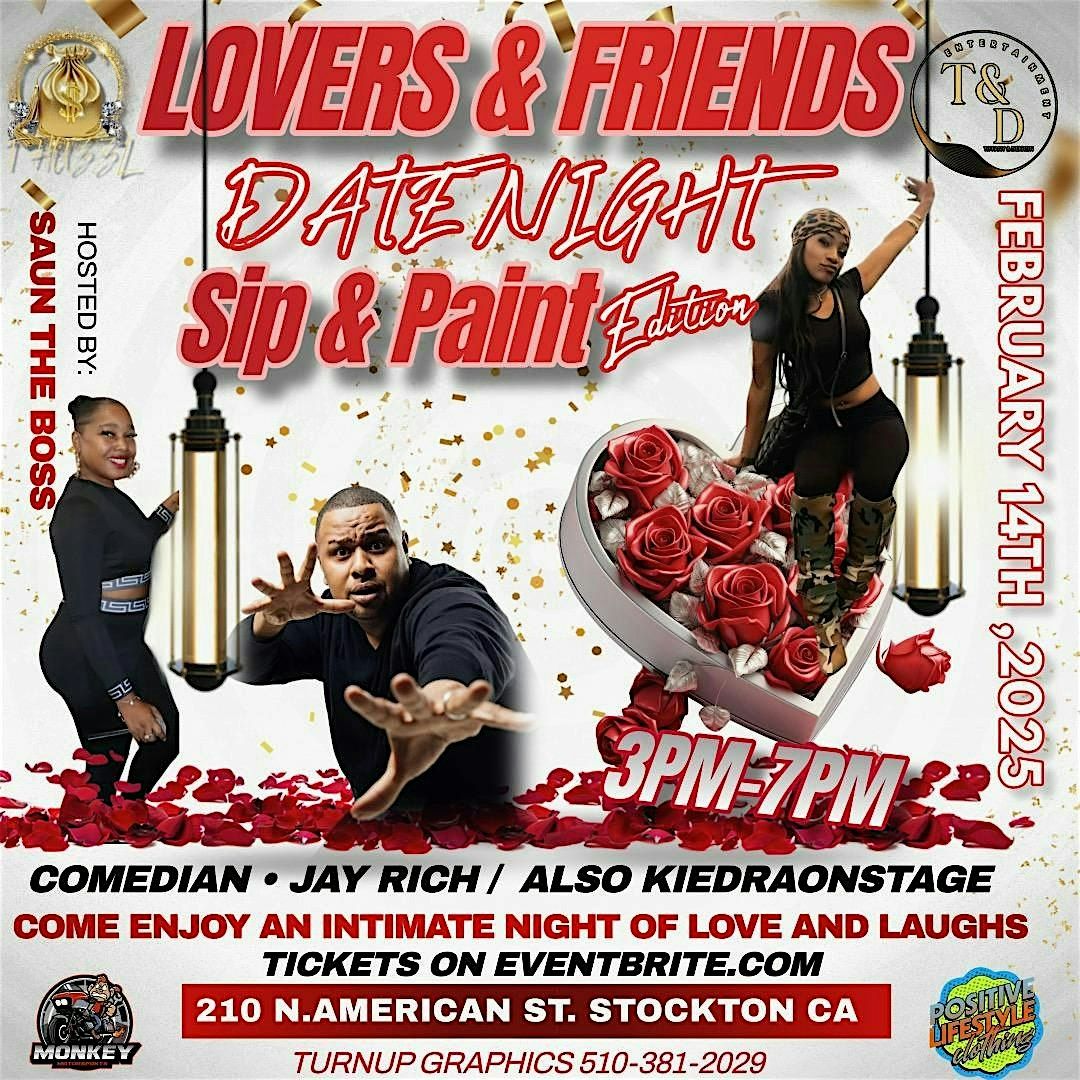 Lovers & Friends Date Night Sip & Paint Comedy Special