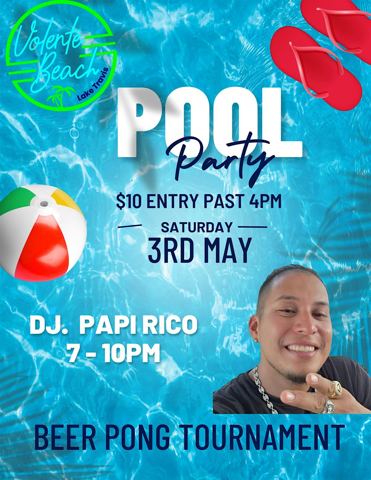 Tres De Mayo - Late Night Pool Party with DJ PAPI RICO! $10 Entry Past 4PM!