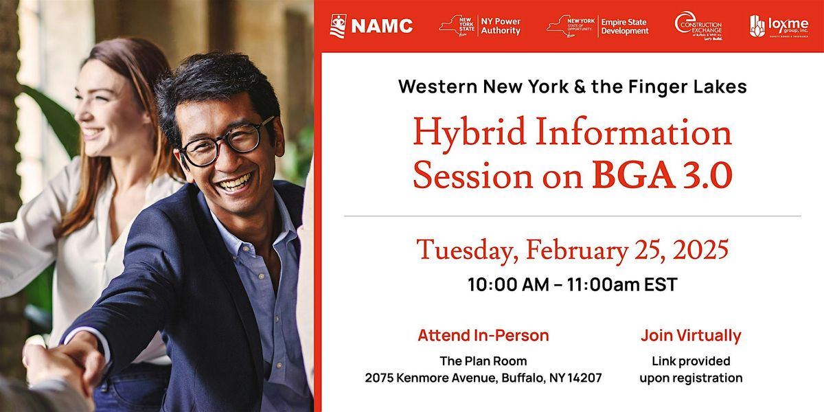 NAMC Presents: BGA 3.0 Information Session