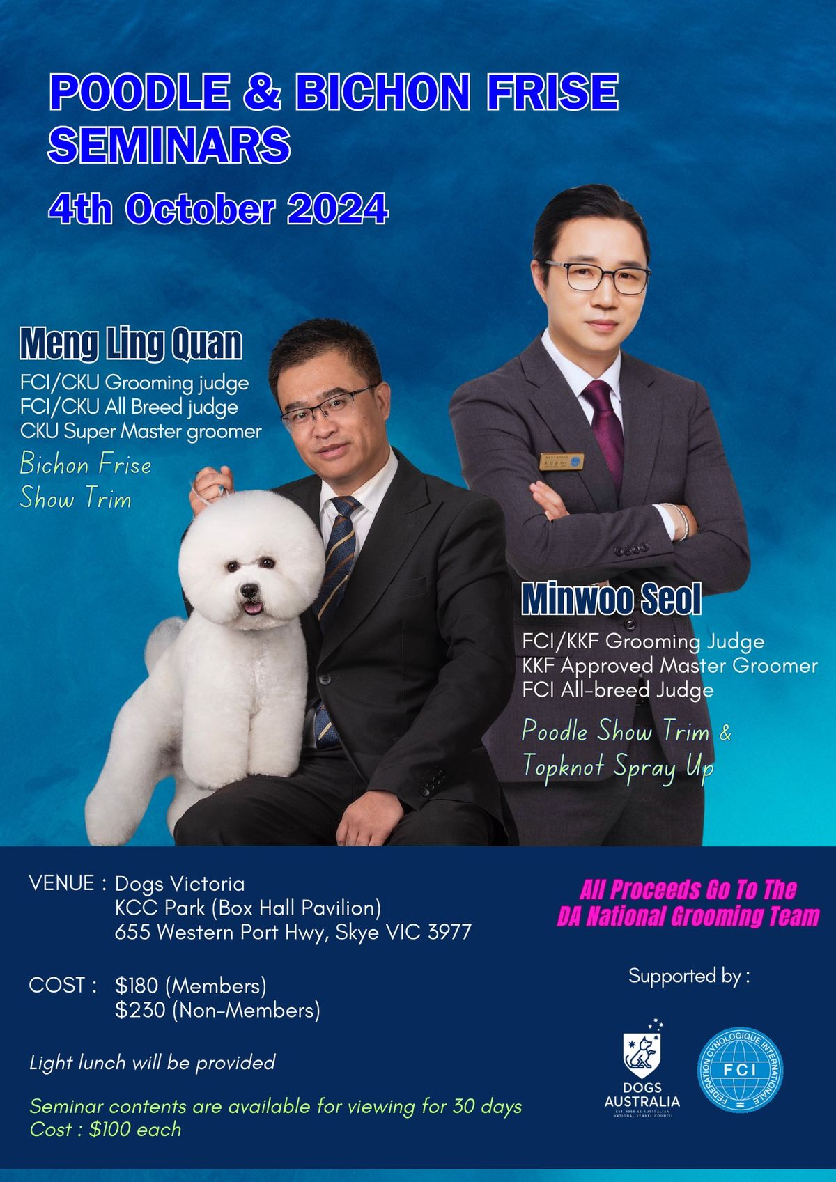 Poodle & Bichon Seminars