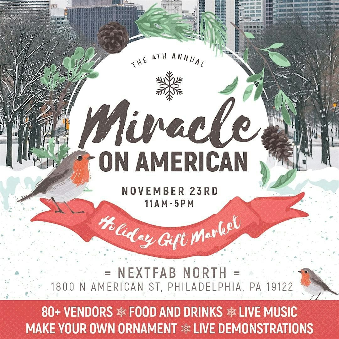 Miracle On American Street Holiday Gift Market