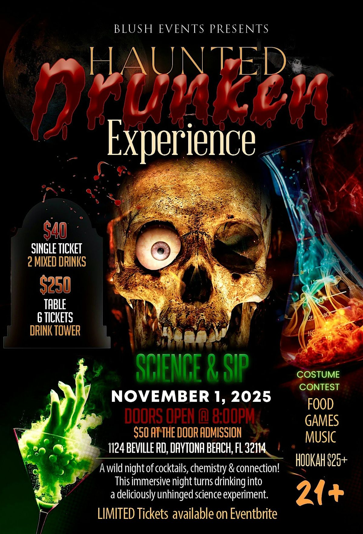 Haunted Drunken Experiment