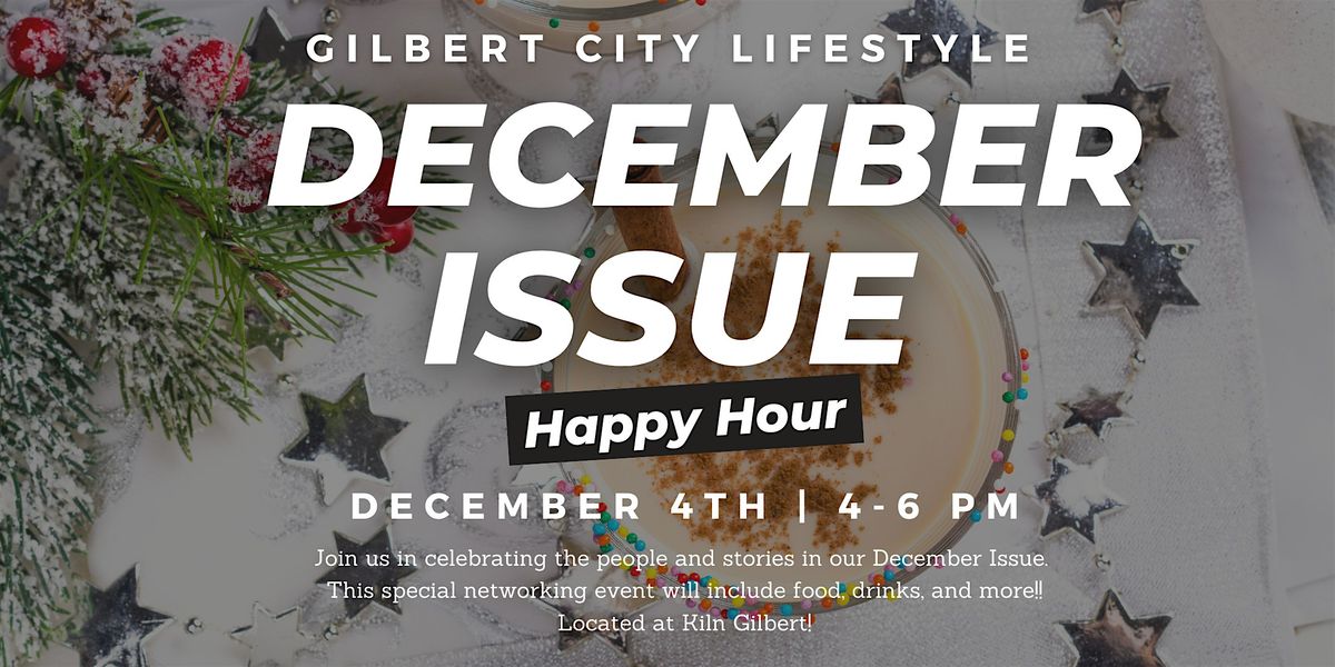 December Issue Happy Hour